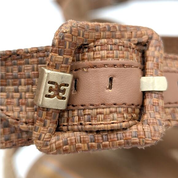 Sam Edelman Vada Espadrille Wedge Heel Platform Sandals Women's Size US10 EU41 - Picture 11 of 11